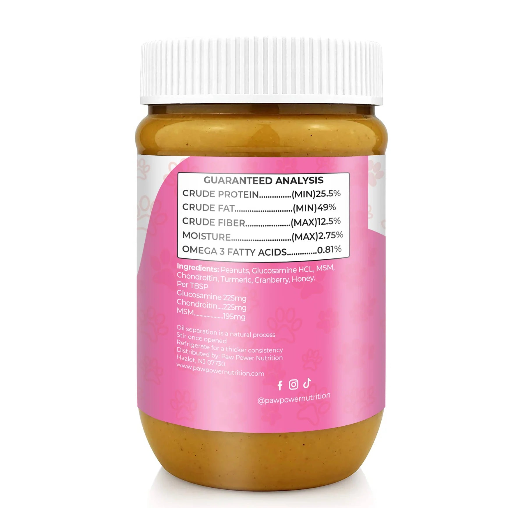 Paw Power Nutrition Dawg Butter Berry Flexible for Hips & Joints