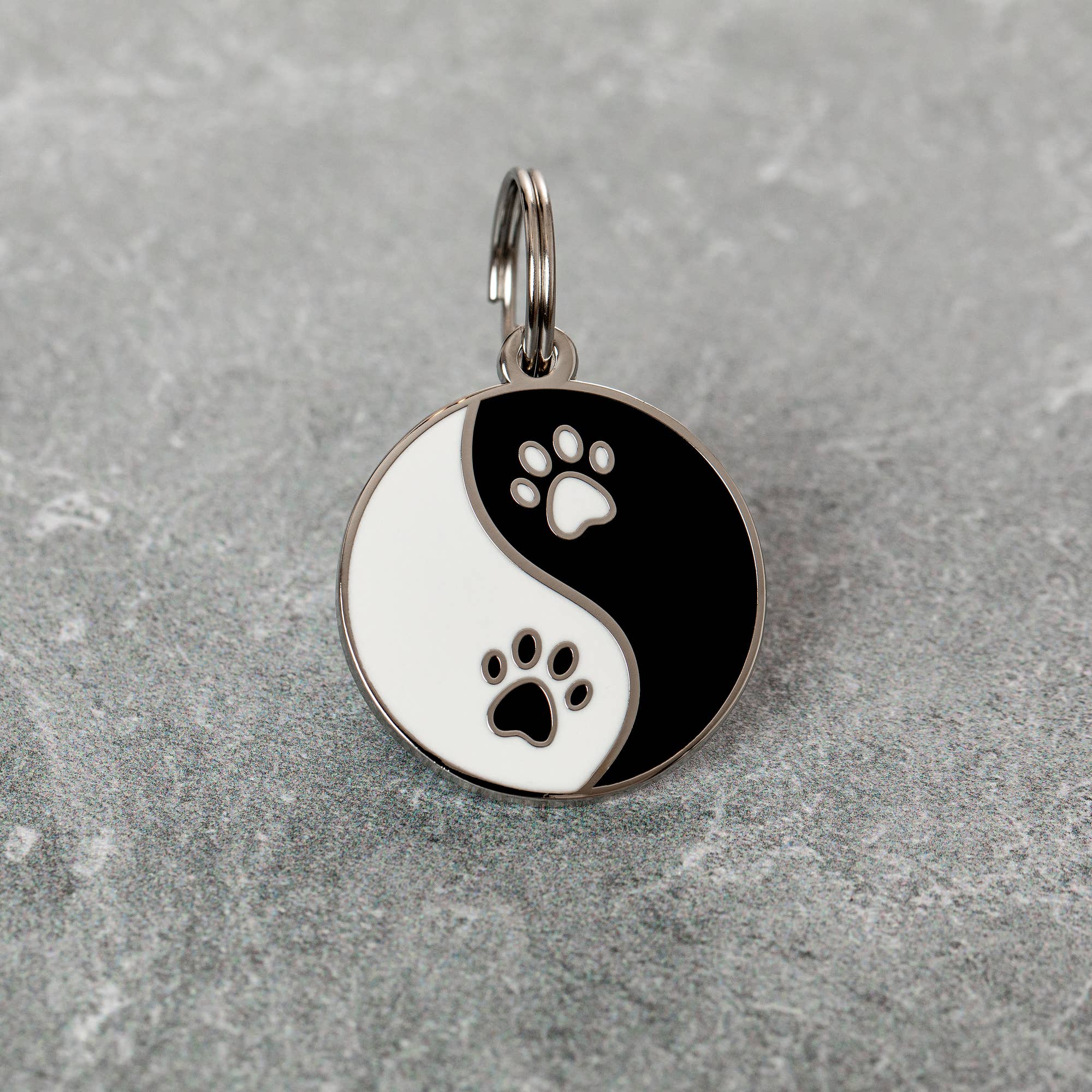 Yin Yang Pet ID Tag