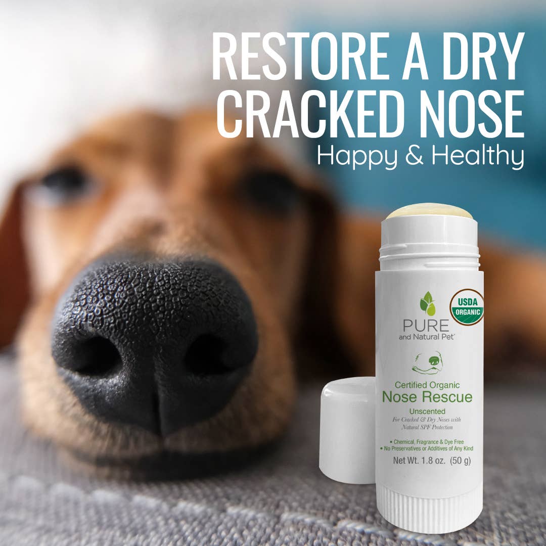 Nose Rescue Moisturizing Balm for Dogs - Organic - Unscented