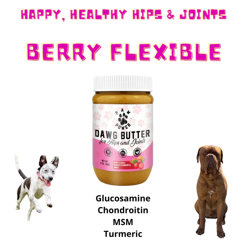 Paw Power Nutrition  Dawg Butter Berry Flexible for Hips & Joints