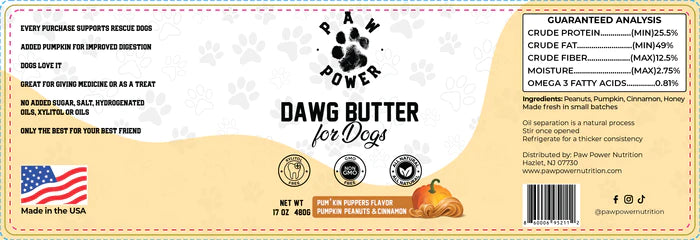 Dawg Butter Pum'kin Puppers Flavor